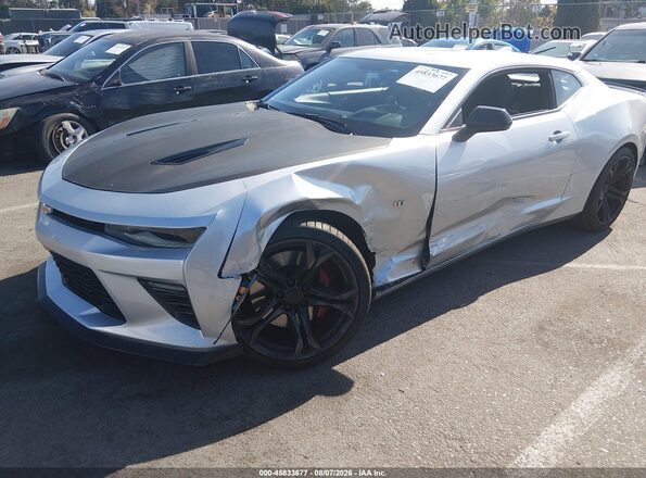 1G1FE1R76H0189940 2017 CHEVROLET CAMARO Silver Передня ліва чверть