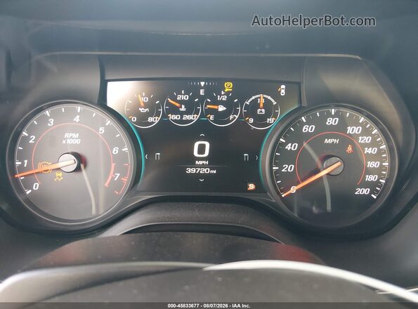 1G1FE1R76H0189940 2017 CHEVROLET CAMARO Silver Вид задніх сидінь