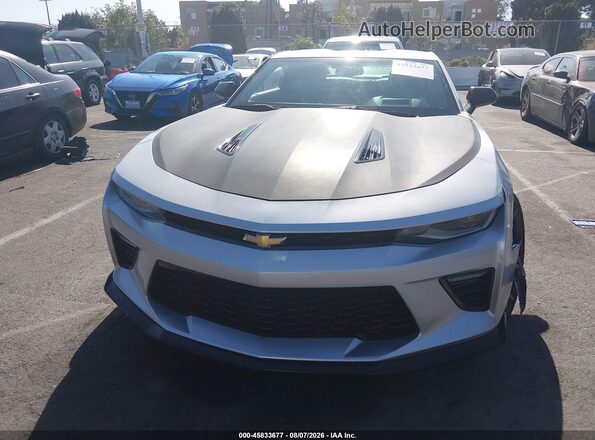 1G1FE1R76H0189940 2017 CHEVROLET CAMARO Silver Вид щитка приладів