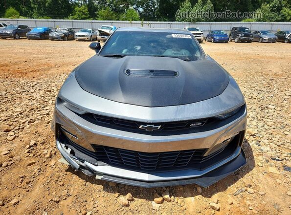 1G1FE1R79N0100115 2022 CHEVROLET CAMARO Серый Вид спереди