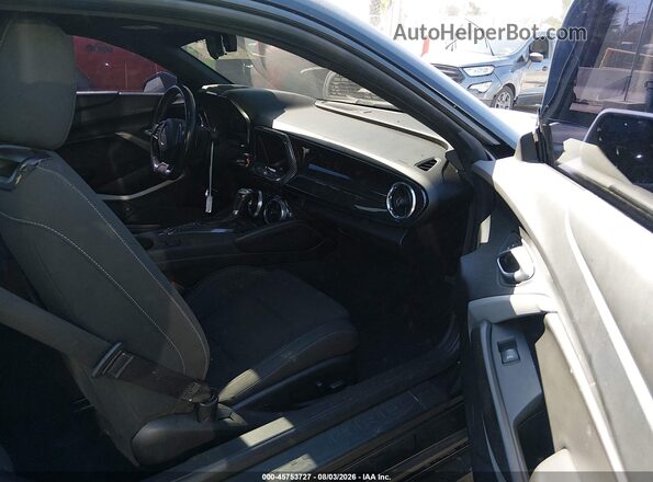 1G1FF1R70J0165166 2018 CHEVROLET CAMARO Black Vista interior delantera