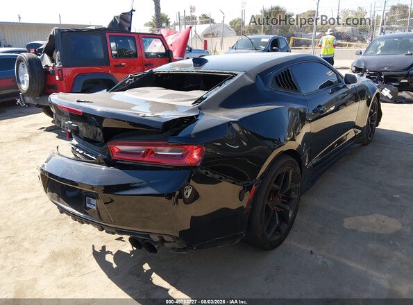 1G1FF1R70J0165166 2018 CHEVROLET CAMARO Black Trasero derecho