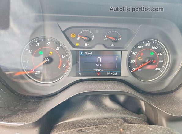 1G1FF1R70M0109166 2021 CHEVROLET CAMARO Black ხელსაწყოთა პანელის ხედი
