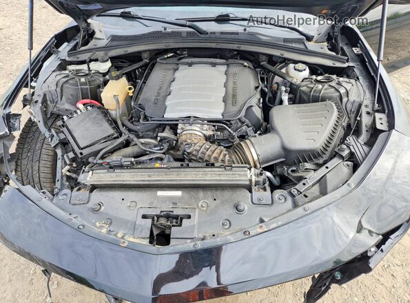 1G1FF1R70M0109166 2021 CHEVROLET CAMARO Black უკანა სალონის ხედი