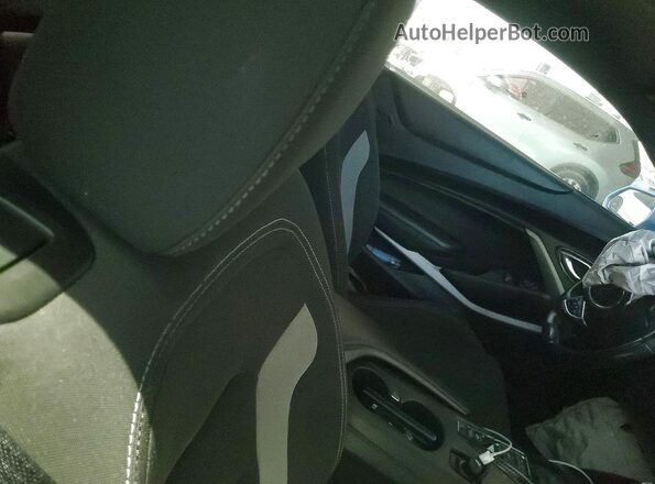 1G1FF1R70M0110429 2021 CHEVROLET CAMARO Blue Vista de los asientos traseros