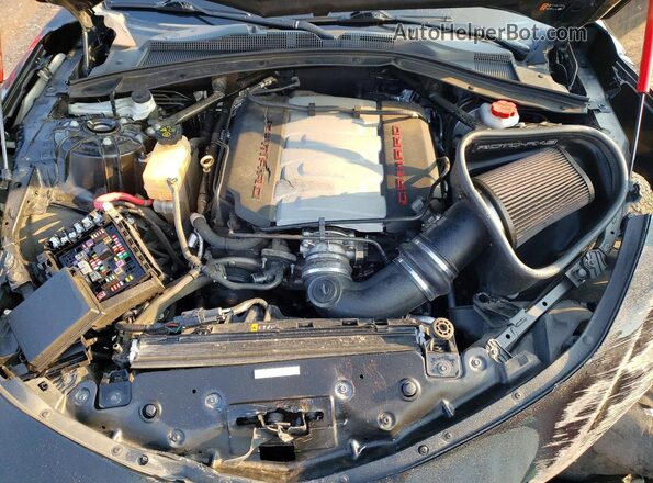 1G1FF1R71M0112285 2021 CHEVROLET CAMARO Black უკანა სალონის ხედი