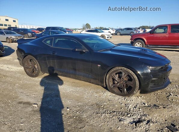 1G1FF1R72K0153571 2019 CHEVROLET CAMARO Черный Передняя правая четверть