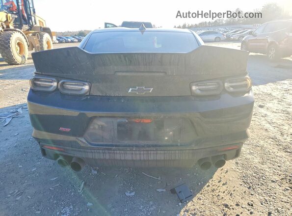 1G1FF1R72K0153571 2019 CHEVROLET CAMARO Черный Вид сзади