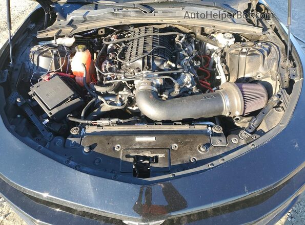 1G1FF1R72K0153571 2019 CHEVROLET CAMARO Черный Вид задней части салона