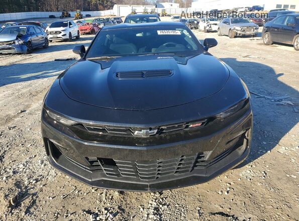 1G1FF1R72K0153571 2019 CHEVROLET CAMARO Черный Вид спереди