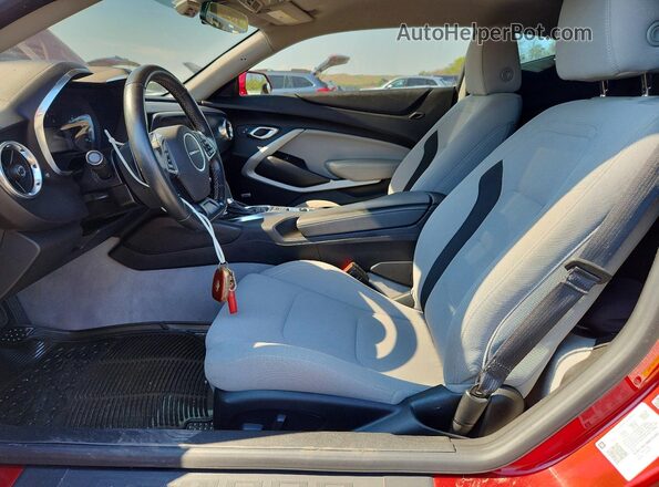 1G1FF1R72M0133291 2021 CHEVROLET CAMARO Red Սալոնի դիմացի տեսք