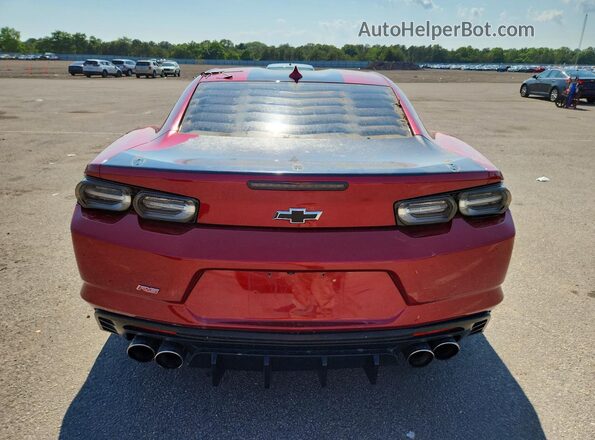 1G1FF1R72M0133291 2021 CHEVROLET CAMARO Red Հետևի տեսք