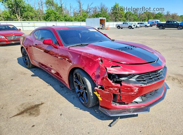 1G1FF1R72M0133291 2021 CHEVROLET CAMARO Red Առջևի աջ