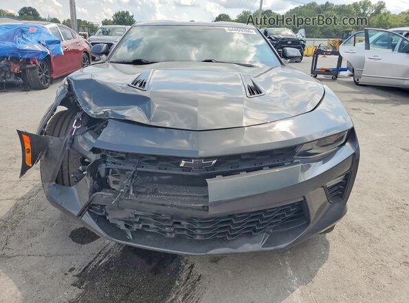 1G1FF1R73J0190708 2018 CHEVROLET CAMARO Charcoal Widok z przodu