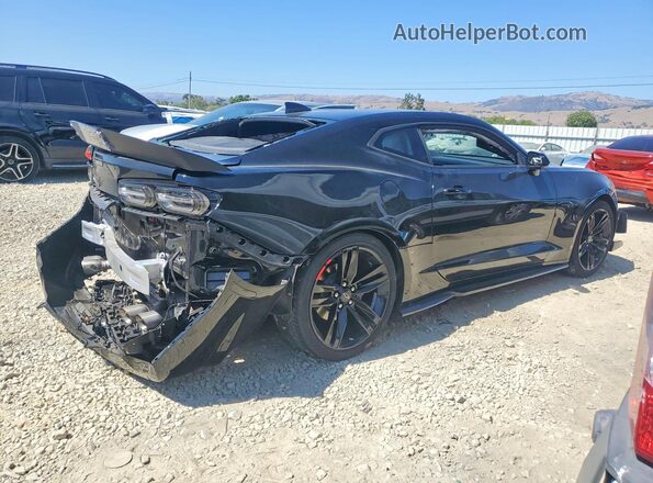 1G1FF1R73M0137348 2021 CHEVROLET CAMARO Black უკანა მარჯვენა