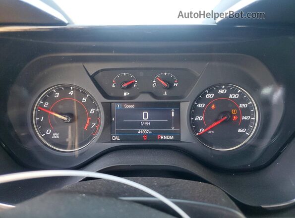 1G1FF1R73M0137348 2021 CHEVROLET CAMARO Black ხელსაწყოთა პანელის ხედი
