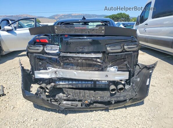 1G1FF1R73M0137348 2021 CHEVROLET CAMARO Black უკანა ხედი