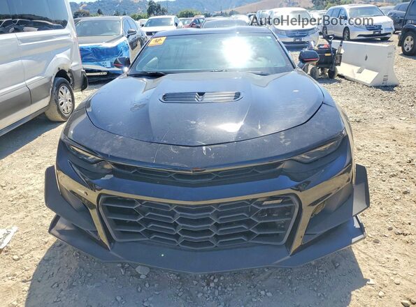 1G1FF1R73M0137348 2021 CHEVROLET CAMARO Black წინა ხედი