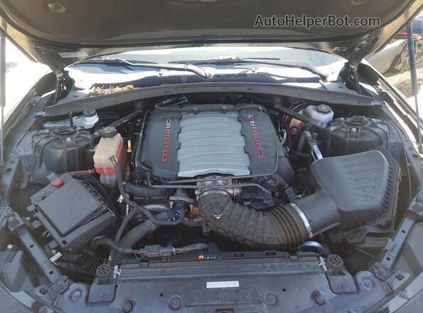 1G1FF1R73M0137348 2021 CHEVROLET CAMARO Black უკანა სალონის ხედი