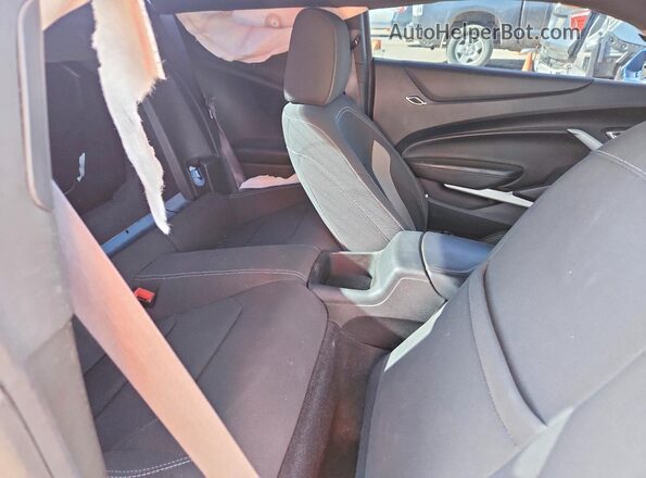 1G1FF1R74H0156013 2017 CHEVROLET CAMARO Blue Widok tylnych siedzeń