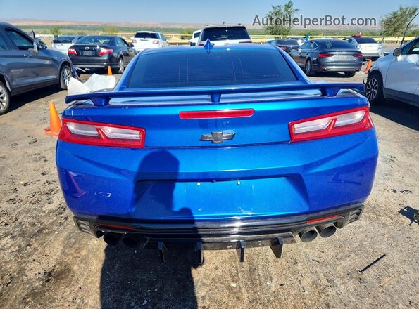 1G1FF1R74H0156013 2017 CHEVROLET CAMARO Blue Widok z tyłu