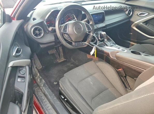 1G1FF1R74M0126536 2021 CHEVROLET CAMARO Red Widok deski rozdzielczej
