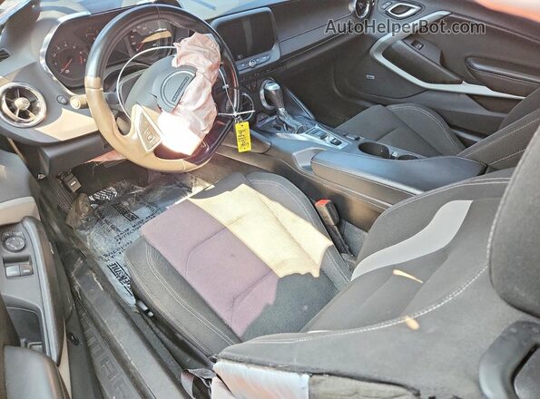 1G1FF1R74N0134931 2022 CHEVROLET CAMARO Black Vista del salpicadero