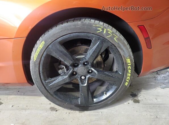 1G1FF1R76N0107987 2022 CHEVROLET CAMARO Orange 