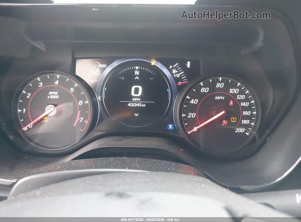 1G1FF1R76N0131139 2022 CHEVROLET CAMARO Gray Widok tylnych siedzeń
