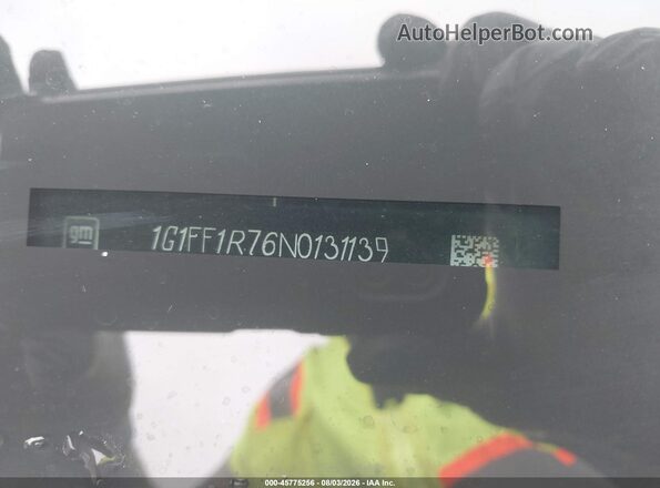 1G1FF1R76N0131139 2022 CHEVROLET CAMARO Gray Widok komory silnika