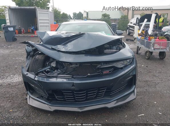 1G1FF1R76N0131139 2022 CHEVROLET CAMARO Gray Widok zestawu wskaźników