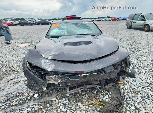 1G1FF1R76N0131805 2022 CHEVROLET CAMARO Black Front view