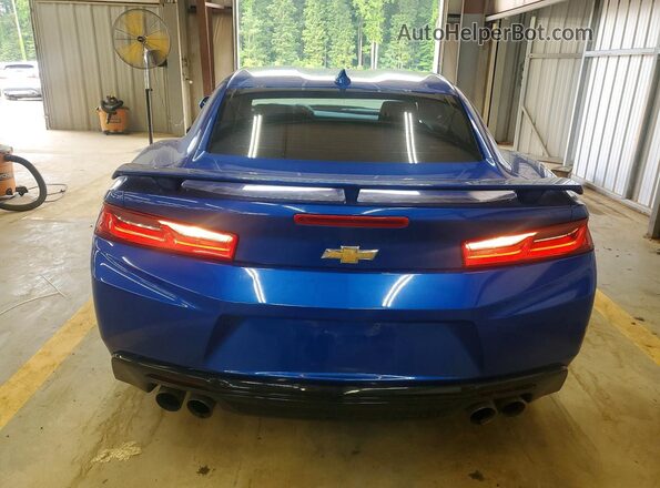 1G1FF1R78H0124133 2017 CHEVROLET CAMARO Синий Вид сзади