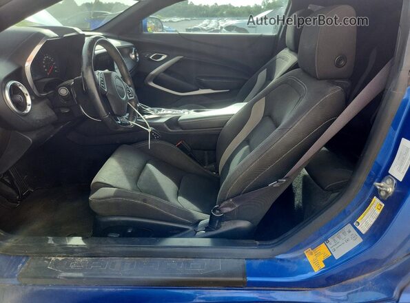 1G1FF1R79G0120753 2016 CHEVROLET CAMARO Blue Вид салону спереду