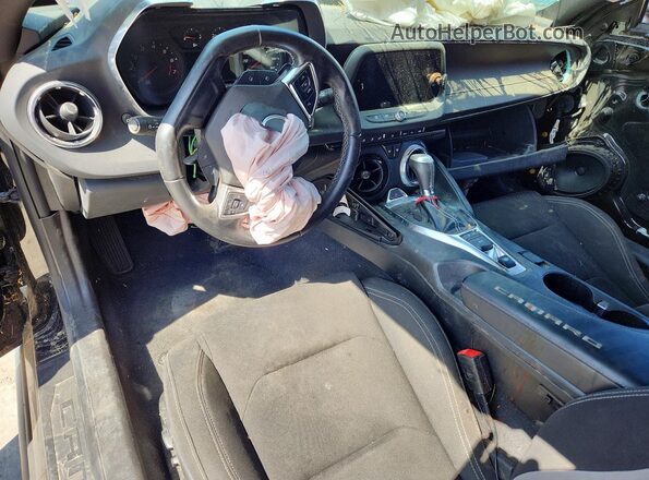 1G1FF1R79N0135668 2022 CHEVROLET CAMARO Black Вид панелі приладів