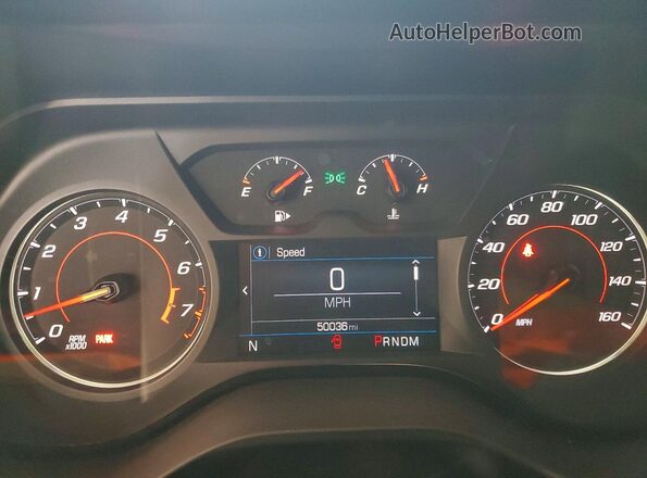 1G1FF3D71P0154897 2023 CHEVROLET CAMARO White Instrument cluster view