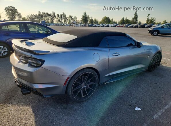 1G1FF3D72N0100375 2022 CHEVROLET CAMARO Серый Задняя правая четверть