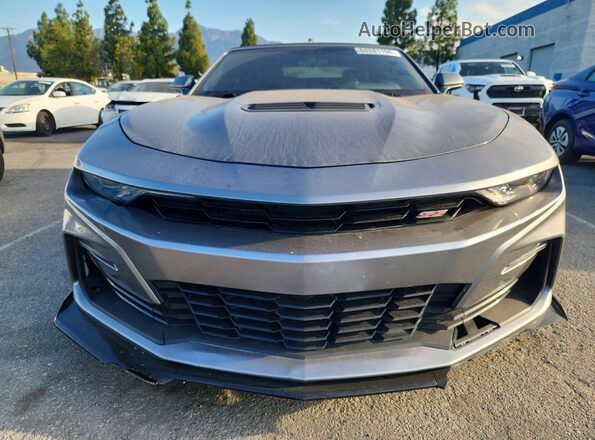 1G1FF3D72N0100375 2022 CHEVROLET CAMARO Серый Вид спереди