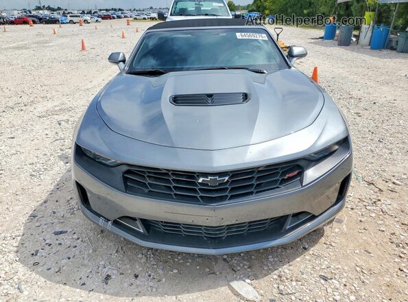 1G1FF3D73N0105715 2022 CHEVROLET CAMARO Gray წინა ხედი