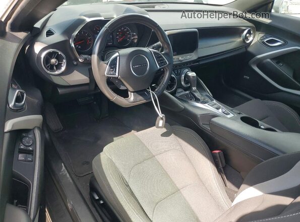 1G1FF3D73N0105715 2022 CHEVROLET CAMARO Gray წინა პანელის ხედი