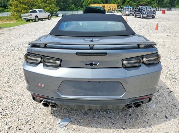 1G1FF3D73N0105715 2022 CHEVROLET CAMARO Gray უკანა ხედი