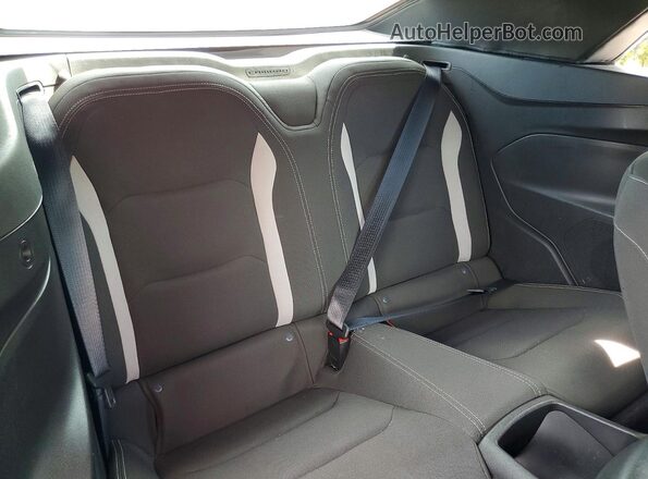 1G1FF3D73N0105715 2022 CHEVROLET CAMARO Gray უკანა სავარძლების ხედი