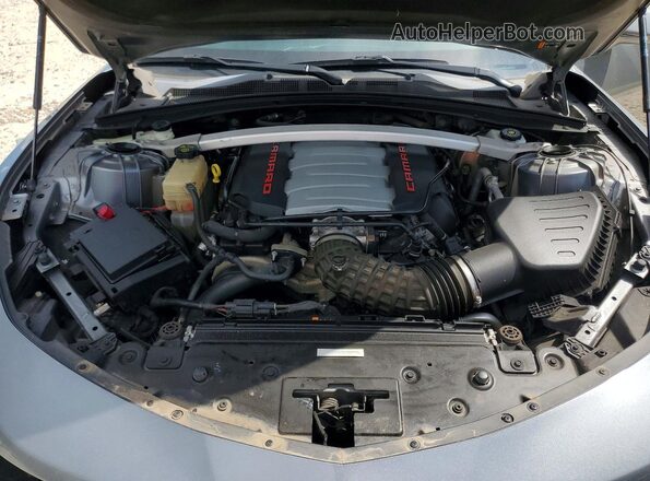 1G1FF3D73N0105715 2022 CHEVROLET CAMARO Gray უკანა სალონის ხედი