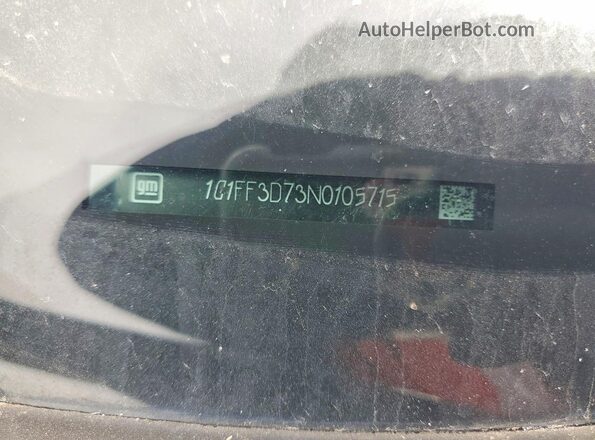 1G1FF3D73N0105715 2022 CHEVROLET CAMARO Gray ძრავის განყოფილების ხედი
