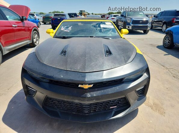 1G1FF3D77G0163619 2016 CHEVROLET CAMARO Yellow Դիմացի տեսք