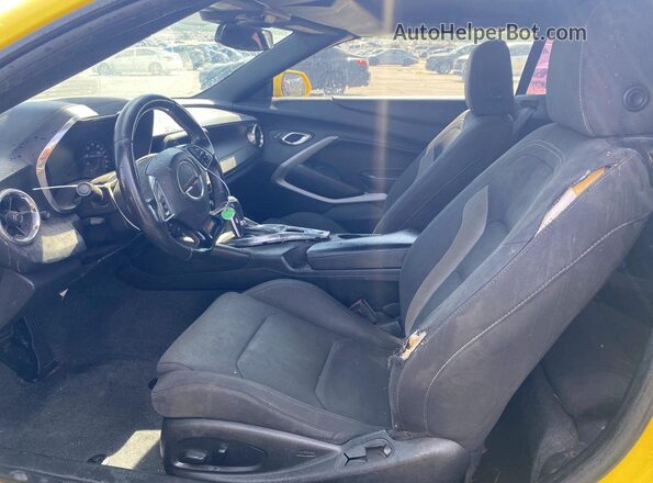 1G1FF3D77G0163619 2016 CHEVROLET CAMARO Yellow Սալոնի դիմացի տեսք