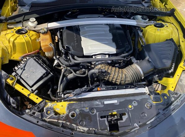 1G1FF3D77G0163619 2016 CHEVROLET CAMARO Yellow Սալոնի հետևի տեսք