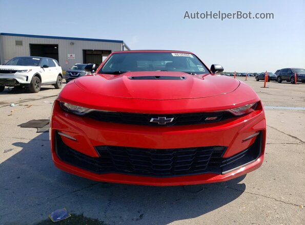 1G1FF3D77L0147222 2020 CHEVROLET CAMARO Red Front view