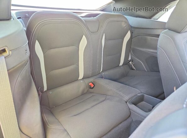 1G1FF3D77P0110712 2023 CHEVROLET CAMARO Black Rear seats view