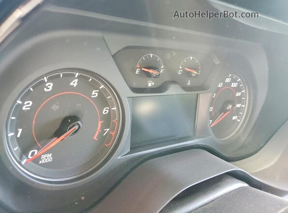 1G1FF3D77P0111231 2023 CHEVROLET CAMARO White Вид щитка приладів